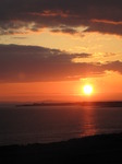 SX14078 Sunset over Porthcawl from Ogmore by Sea.jpg